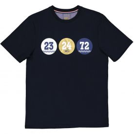 24H DU MANS Century Numbers Men's T-shirt - blue