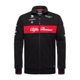 ALFA ROMEO F1 Team Men's Zipped Sweatshirt - black