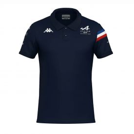 Alpine WEC 2022 blue polo shirt for men