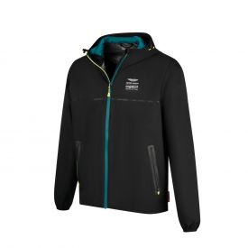 ASTON MARTIN F1 Lifestyle waterproof jacket for men - black