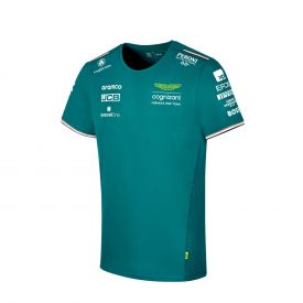 T-shirt ASTON MARTIN Team F1 Vert pour homme