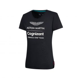 T-shirt femme ASTON MARTIN Lifestyle noir