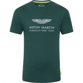 ASTON MARTIN Logo Men's T-shirt - Green