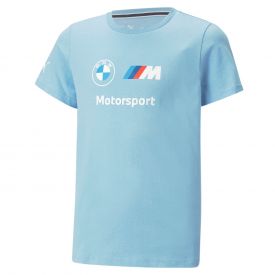 T-shirt BMW MOTORSPORT Puma Essential Logo bleu pour enfant