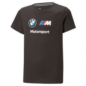 T-shirt BMW MOTORSPORT Puma Essential Logo noir pour enfant