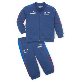 BMW MOTORSPORT Puma Track Kid's Jacket and Pants Set - blue