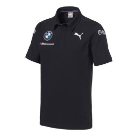 BMW Motorsport Team men's polo shirt - charcoal grey