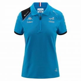 Polo BWT ALPINE F1® Team Bleu Femme