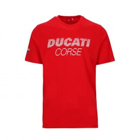 T-shirt DUCATI Corse Team Rouge pour homme