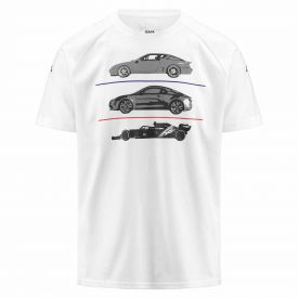 T-Shirt Fanwear Alpine Blanc