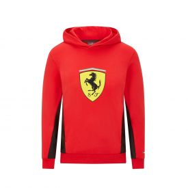 FERRARI F1 Fanwear kid's hooded sweatshirt - red 