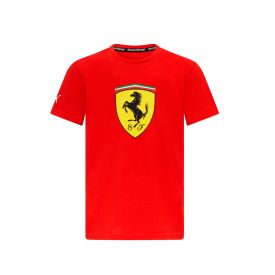 T-shirt FERRARI Puma Logo rouge pour enfant