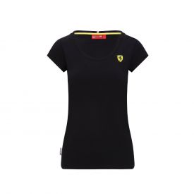 T-shirt FERRARI noir pour femme