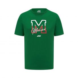T-shirt FORMULA 1 Edition GP Mexique Vert pour homme
