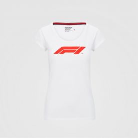 T-shirt FORMULA ONE blanc pour femme