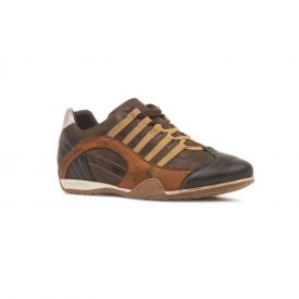 GULF Leather Designo Men's Sneakers - brown