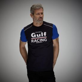 T-Shirt GULF Racing Bleu marine pour Homme