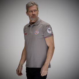 GULF Michael Delaney men's polo shirt - grey