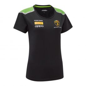 T shirt LAMBORGHINI team 2021 noir pour femme