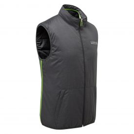 LOTUS Logo men's sleeveless padded jacket - grey