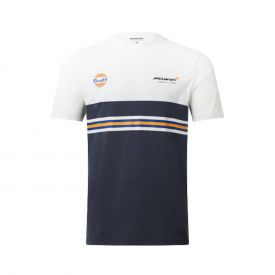 T-shirt MCLAREN Gulf Core Printed Blanc pour homme