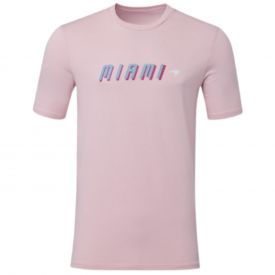T-Shirt MCLAREN MIAMI NEON LOGO Rose pour Homme