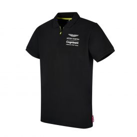Men's ASTON MARTIN Lifestyle polo shirt - black