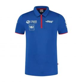 Polo HAAS F1 TEAM Bleu pour Homme