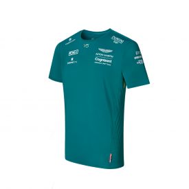 Men's t-shirt Sebastian Vettel ASTON MARTIN F1 - green
