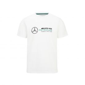 Men's T-shirt with MERCEDES AMG logo - white