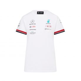 T-shirt pour femme MERCEDES AMG Driver 2022 blanc