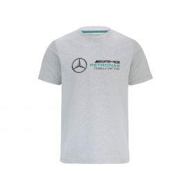T-shirt MERCEDES AMG Fanwear Logo gris pour homme