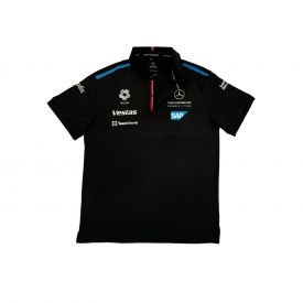 MERCEDES AMG Formula E Men's Team Polo - black
