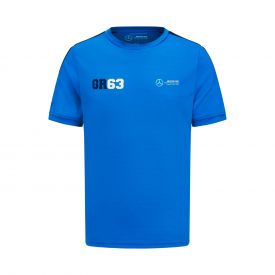 MERCEDES AMG George Russell men's T-shirt - blue