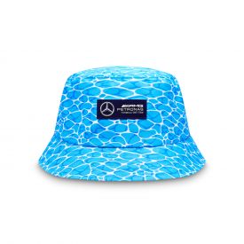 MERCEDES AMG George Russell Miami GP Bucket Hat - blue