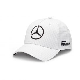 MERCEDES AMG Lewis Hamilton BB Driver Cap - white