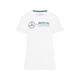 T-shirt pour femme avec logo MERCEDES AMG blanc