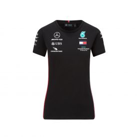 MERCEDES AMG PETRONAS MOTORSPORT Driver Team 2020 Women's t-shirt black