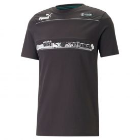 T-shirt MERCEDES AMG Puma Speed noir pour homme