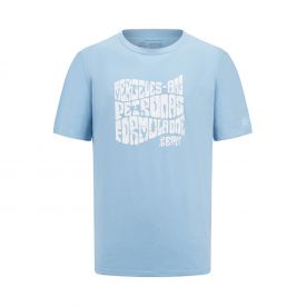 T-shirt MERCEDES AMG Retro Bleu pour homme