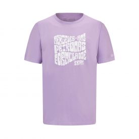 T-shirt MERCEDES AMG Retro Violet pour homme