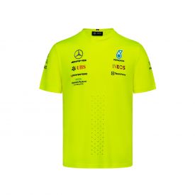 T-shirt MERCEDES AMG Set up jaune pour homme
