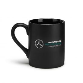 Mug with MERCEDES AMG logo - black