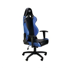 OMP MY2016 Racing Style office chair - black and blue