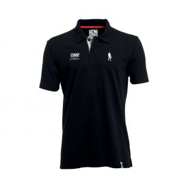 OMP Racing Spirit polo shirt - black