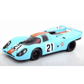 Miniature PORSCHE 917K Gulf #21 RODRIGUEZ / KINNUNEN Le Mans 1970