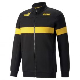 PORSCHE SDS Jacket Men's - Black Yellow 