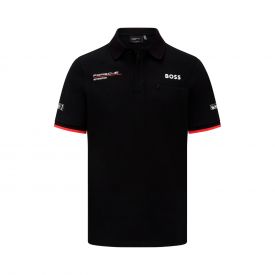 PORSCHE Team Replica Men's Polo - black