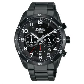 PULSAR Racing PT3831X1 watch - black steel