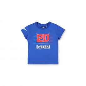 T-shirt QUARTARARO Yamaha 20 Bleu pour enfant